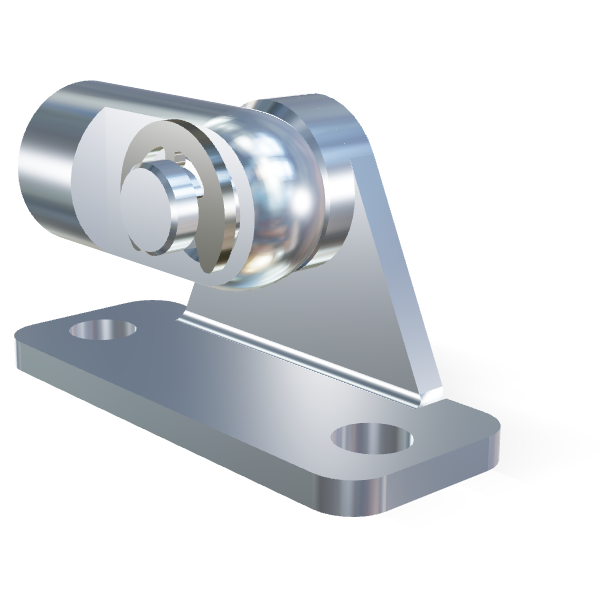 M3.5 Schroefoog (11mm) en beugel