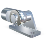 M5 RVS 316 Schroefoog (16mm) en beugel (max. 180N)