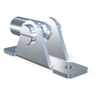 M8 Schroefoog (27mm) en symmetrische beugel